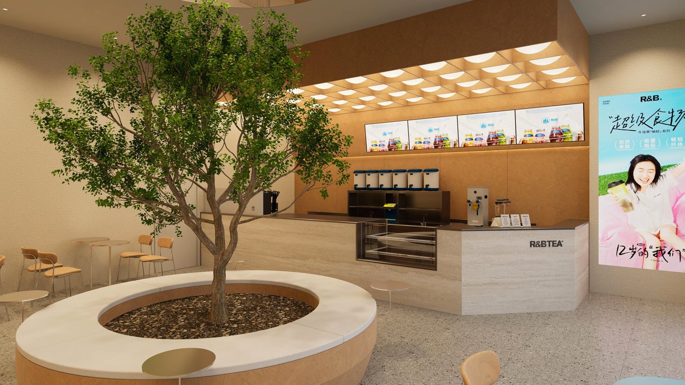 R&B TEA 门店空间